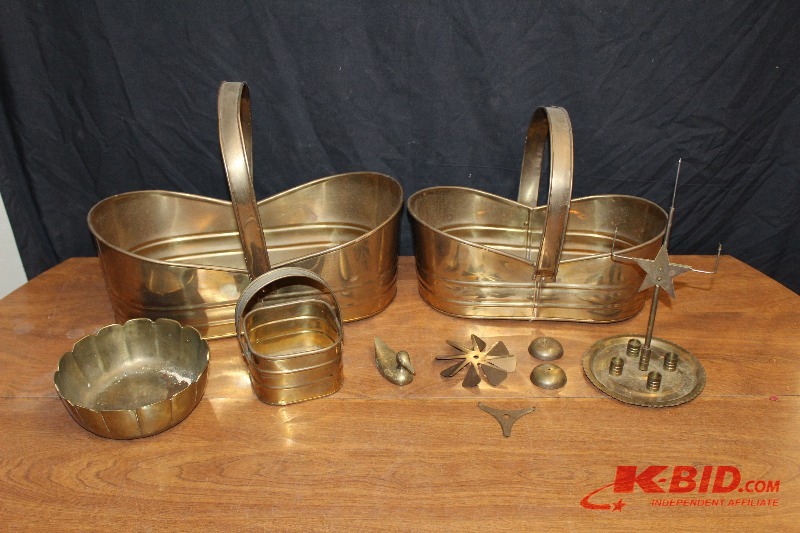 Brass Baskets