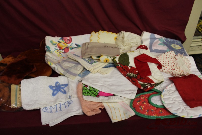 Assorted Cloth and Materials
