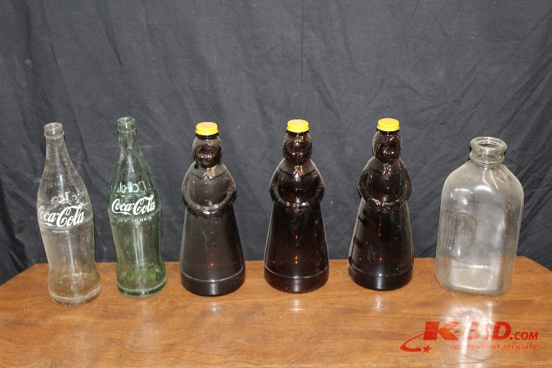 Assorted Glass Bottles