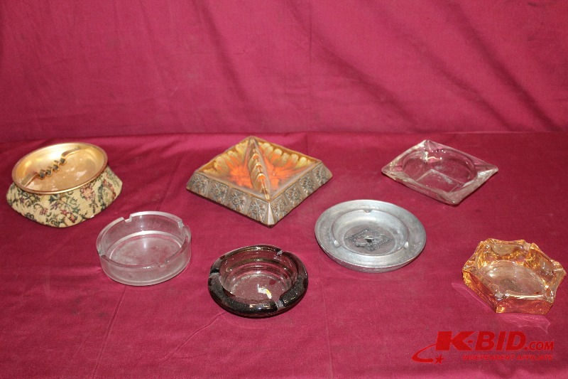 Lot of Ashtrays