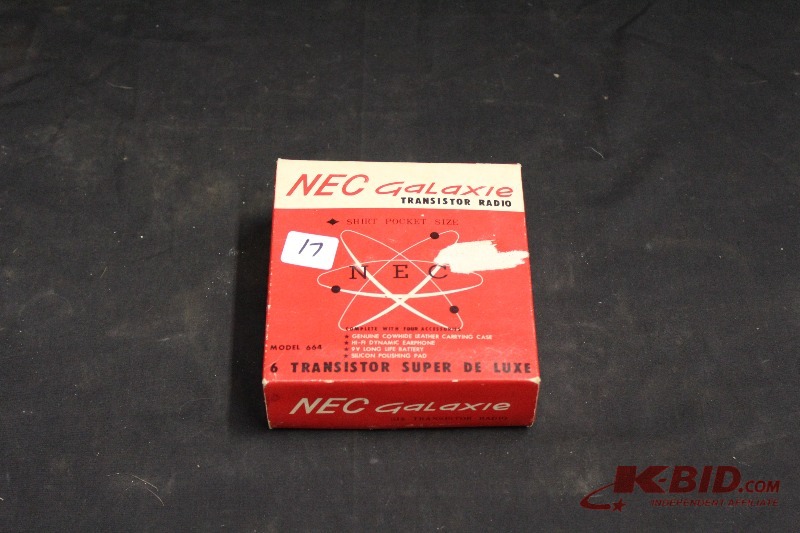 NEC Galaxie Transistor Radio