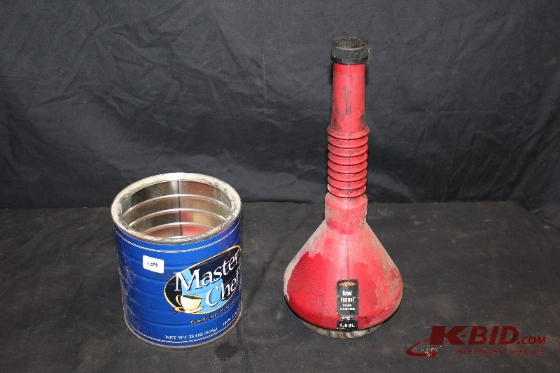 Funnel and Assorted Items