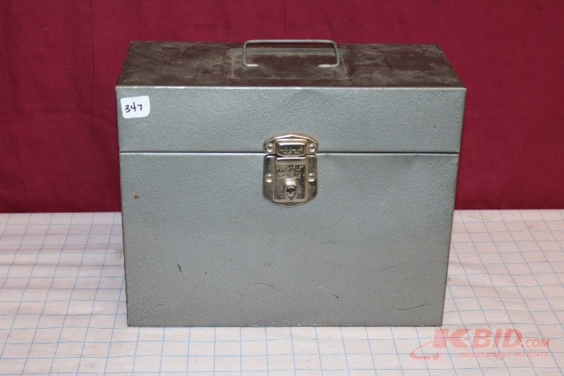 Locked File Box
