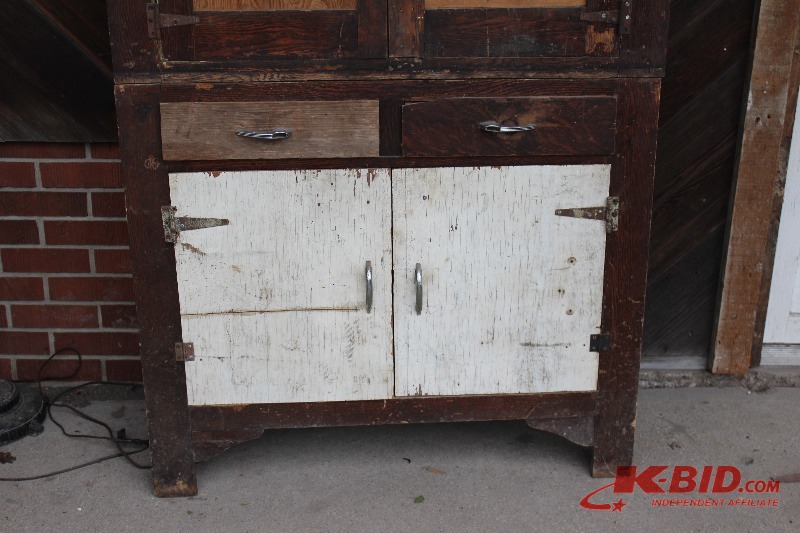 Antique Hutch  Cabinet