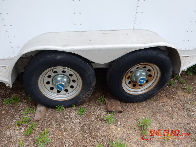 lot 2 image: 1996, 18 ft, Featherlite Cargo Trailer
