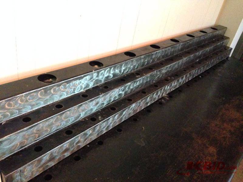 lot 36 image: Metal prayer corner. Has a number of candle s...