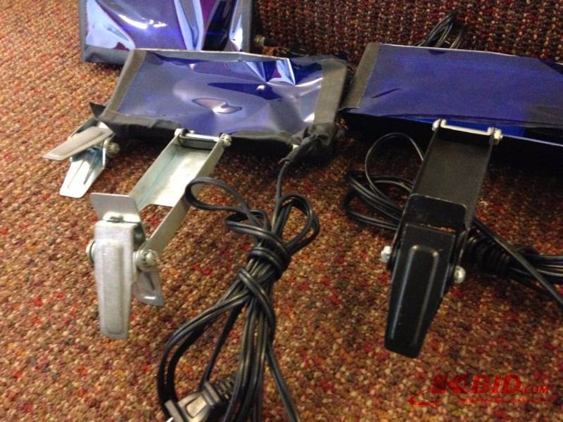 lot 79 image: Lot of (5) clamp stage lights. Light is appro...