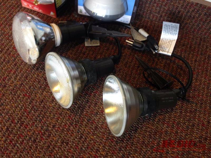 lot 142 image: Mixed lot of Lights & Replacement Halogen...