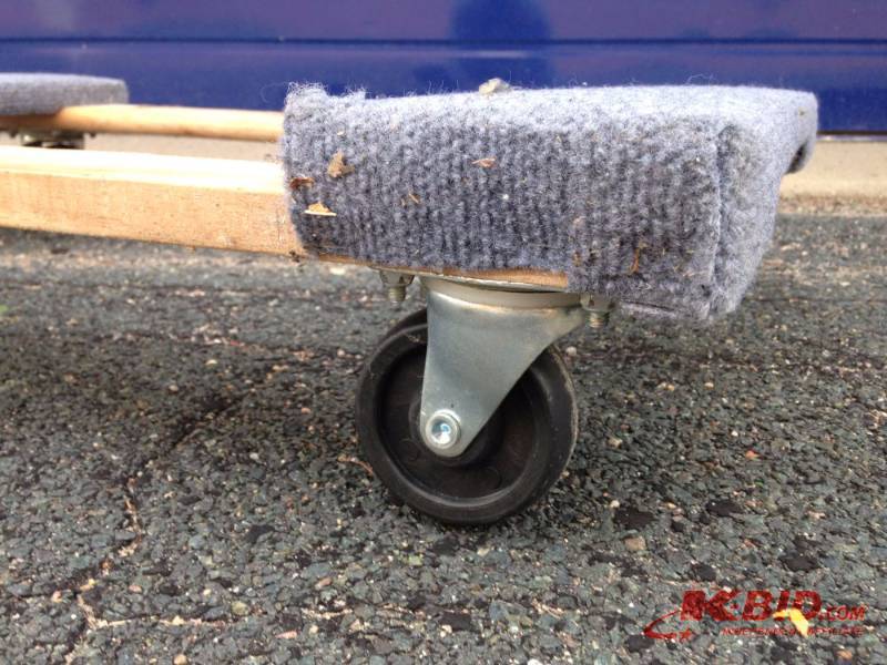 lot 152 image: Milwaukee four wheel dolly cart Measures 30 ...
