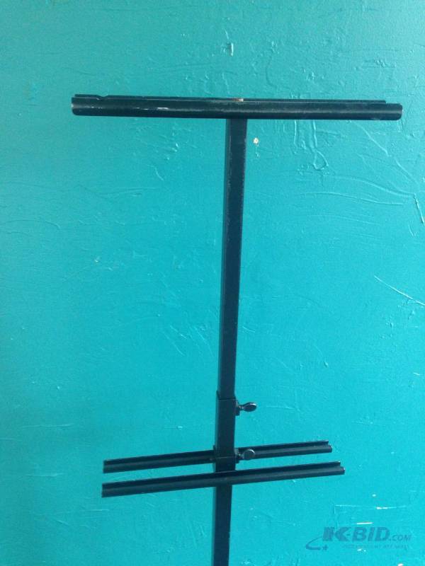 lot 119 image: Metal stand for signs. Adjustable height. Was...