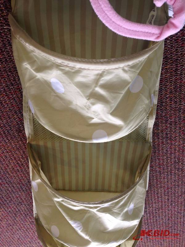 lot 120 image: IKEA hanging toy organizer....