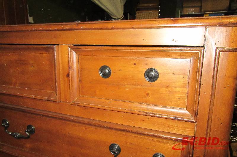Solid wood Highboy dresser