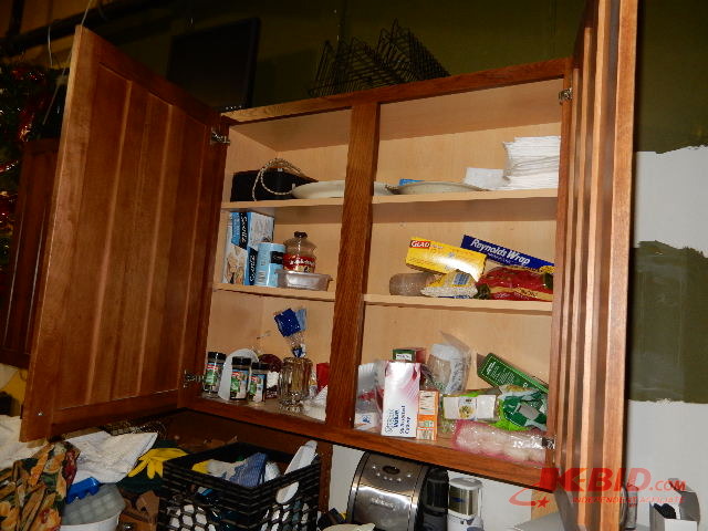2, Dark wood Cabinets.. Lookslike Walnut