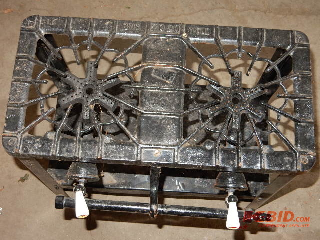 Two Burner Cast Iron Stove