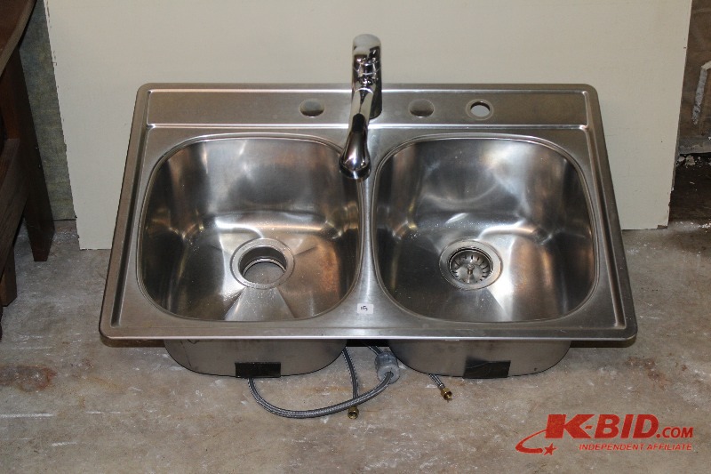 New Stainless Steel Sink and Faucet