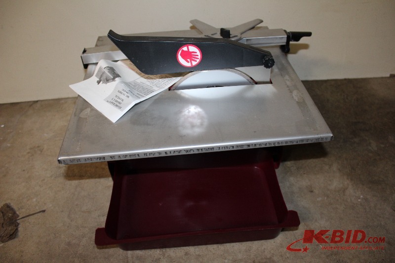 7 Benchtop Wet Tile Saw