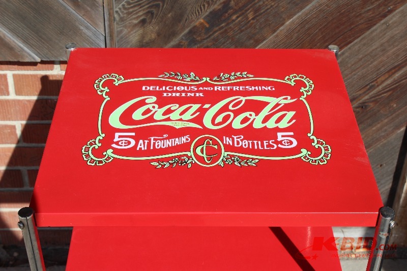 Coca-Cola 3 Tier Cart