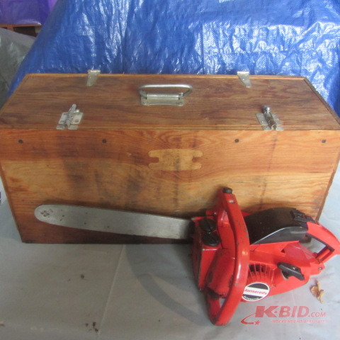 lot 105 image: Jonsered Chainsaw