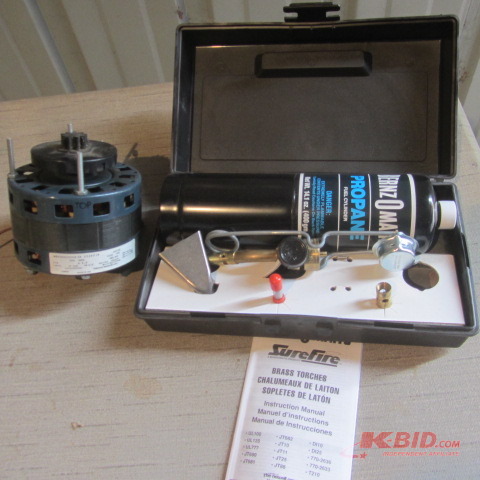 lot 110 image: Westinghouse Motor, Torch