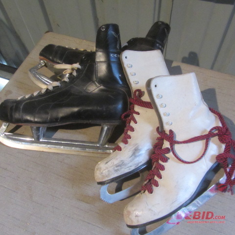 lot 114 image: Hockey & Figure Skates
