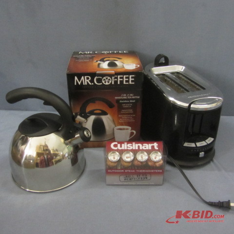lot 46 image: HB Toaster, Mr Coffee, Cuisinart
