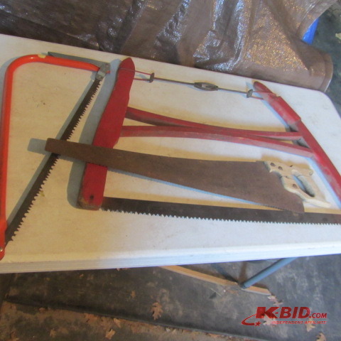 lot 95 image: Saws