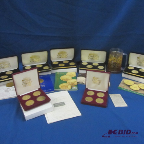 lot 133 image: Grand Casino Collector Coins
