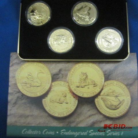 Grand casino wildlife collector coins