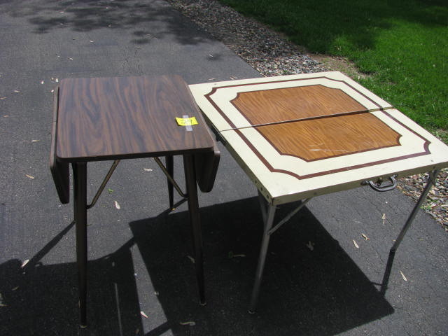 two tables
