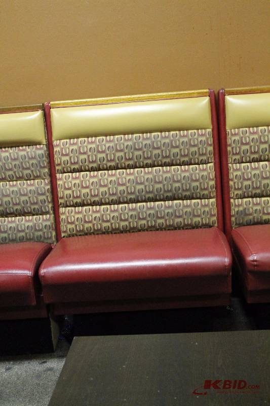 Dining Room Booth Single Sided