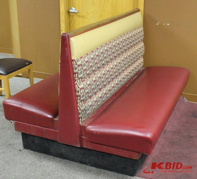 Double Sided Dining Room Booth