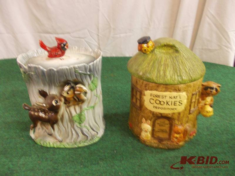 2-Vintage Cookie Jars