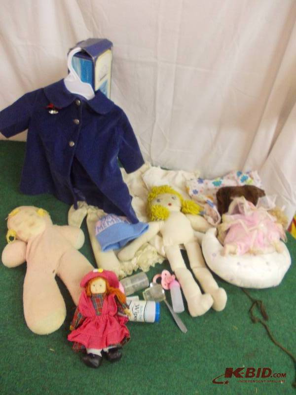 Box Lot - Old Dolls