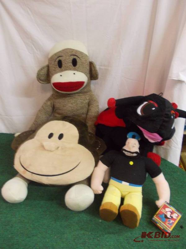 Box Lot Of Stuffed Animals (Like New)