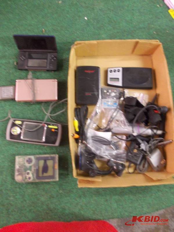 Box Lot - Nintendo DS Game Units, Related Hand Held Gaming