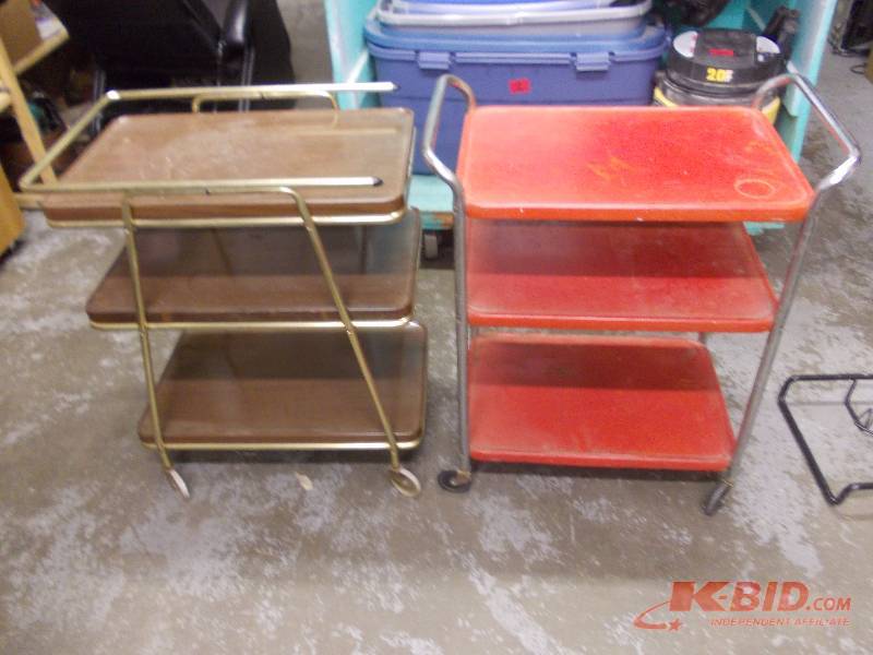 2-Vintage Kitchen Carts