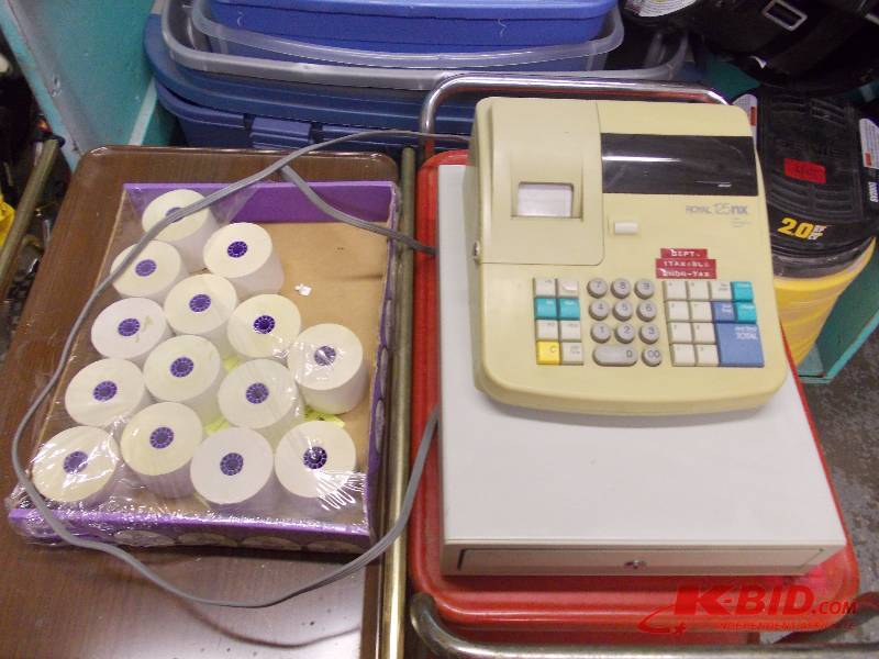 Royal Cash Register & Receipt Tape