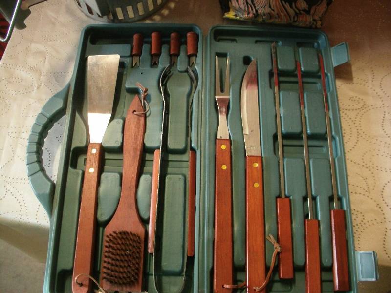 Barbecue utensils, Charcoal Starter, Charcoal