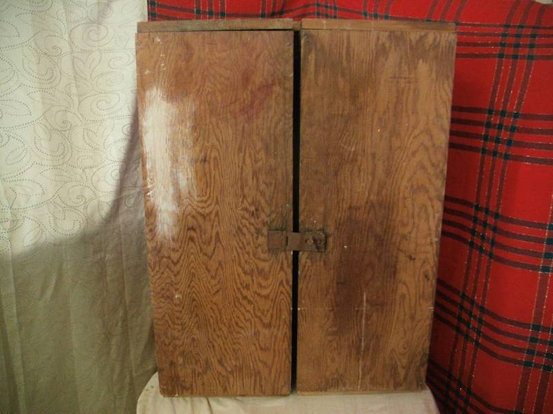 Wood Cabinet, Hanging