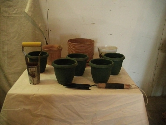 Flower Pots, Flower Bulb Planter, Hand Spade