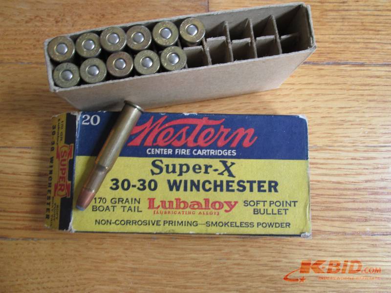 Partial box of vintage Western cent...