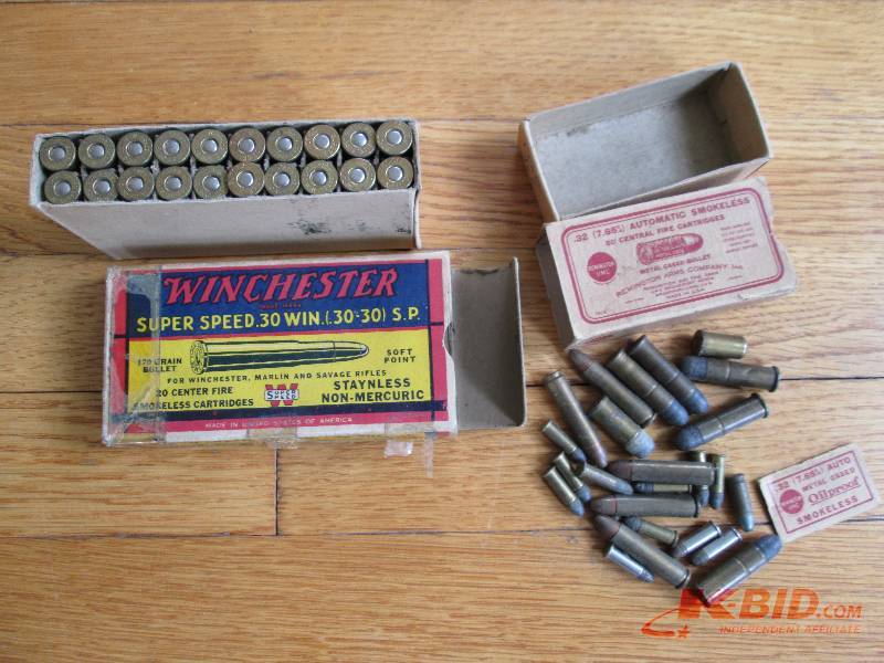 Full box of vintage Winchester supe...