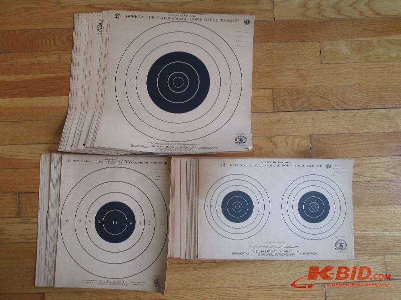 Lot of vintage NRA targets...
