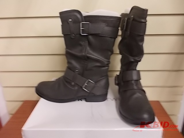 Report Dark Grey Boot - Size 8