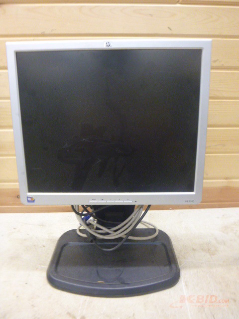 lot 6 image: Hewlett Packard LCD Flat Screen Monitor