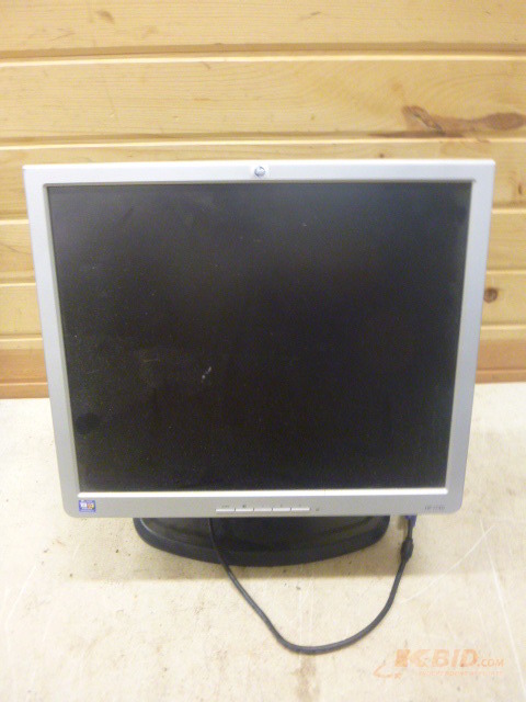 lot 12 image: Hewlett Packard LCD Flat Screen Monitor