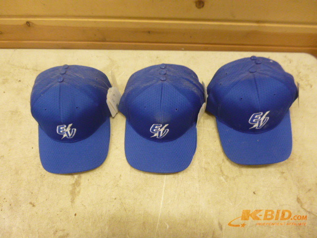 lot 35 image: 9 EV Baseball Caps