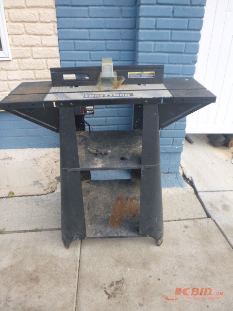 lot 51 image: Craftsman Router Table