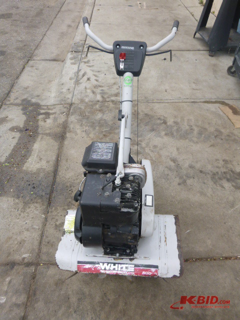lot 58 image: White Garden Tiller Front Line