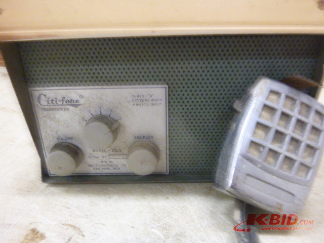lot 81 image: Vintage Citi-fone Transceiver